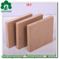 Простый MDF MDF меламина MDF облицовки всех размеров